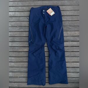 NWT Patagonia Women’s Insulated Powder Bowl Pant Classic Navy size small